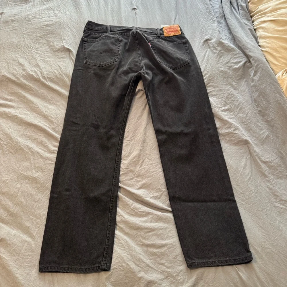 Levi’s 505‎ Regular Fit Men’s Jeans 38x32 100% Cotton Charcoal/Soft Black